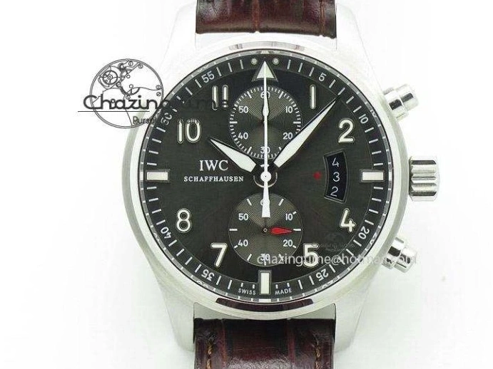 MIROTIME 0103 Casual Portuguese Chrono IW3716 Z+F 1:1 Best Edition White Dial on Blue Rubber Strap A 7016